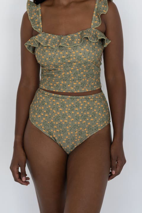 Bella High Waisted Bikini Bottoms