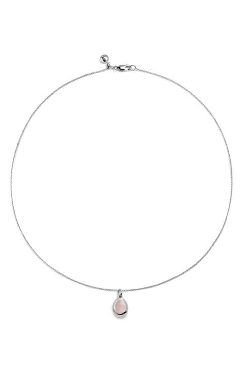 Birthstone Locket Necklace