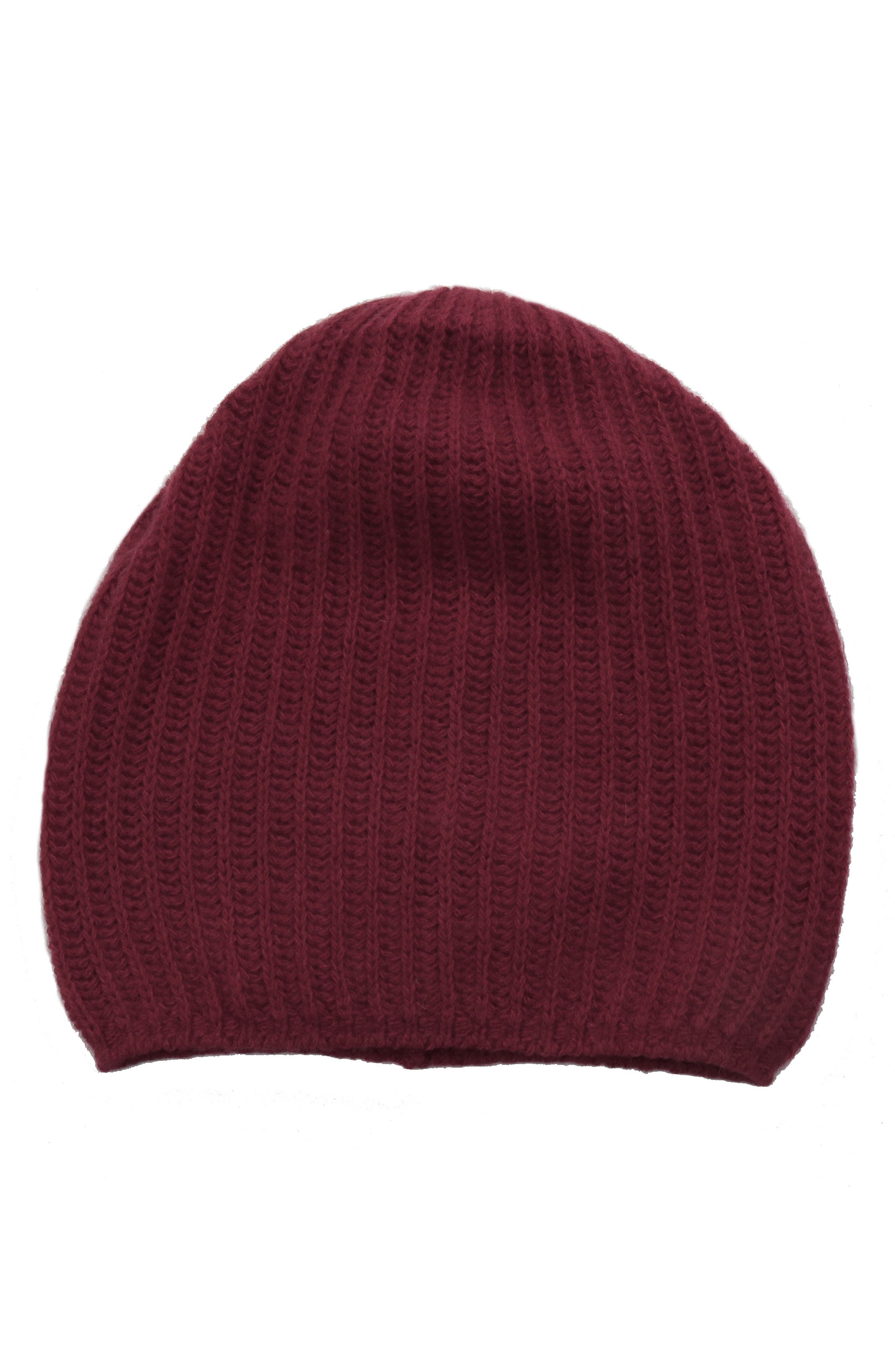 Portolano Rib Knit Cashmere Beanie