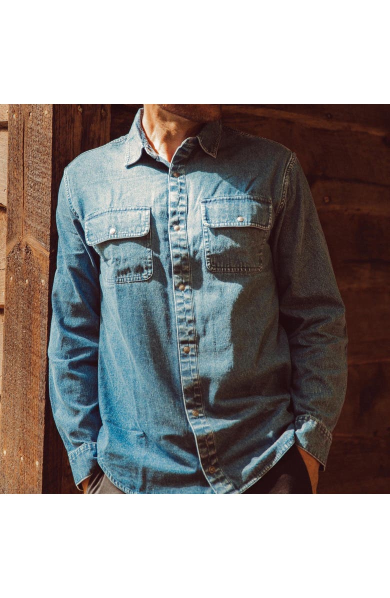 Mountain Khakis Austin Denim Shirt, Alternate, color, Black