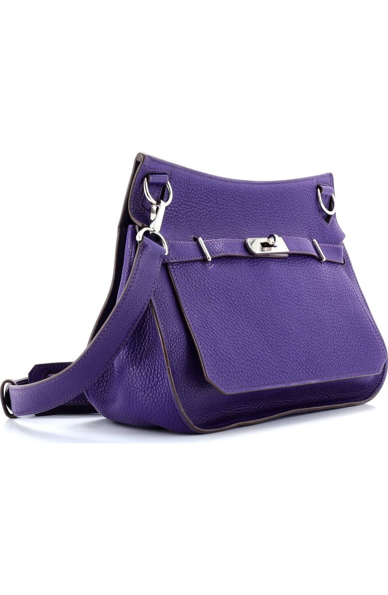 Pre-Owned Hermes Jypsiere Bag Clemence 28, Alternate, color, Iris