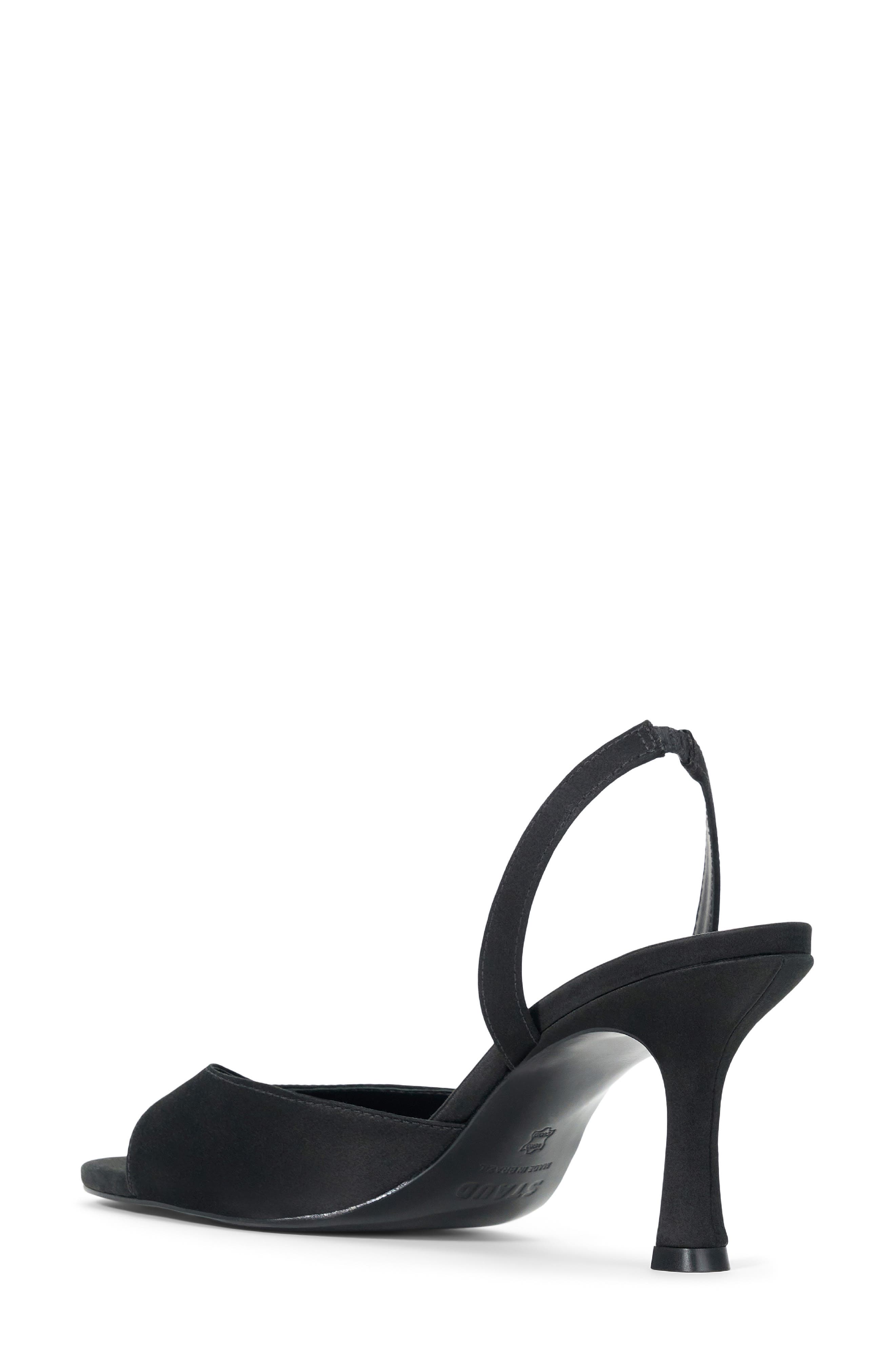 STAUD Brigitte Slingback Slide Sandal, Alternate, color, Black