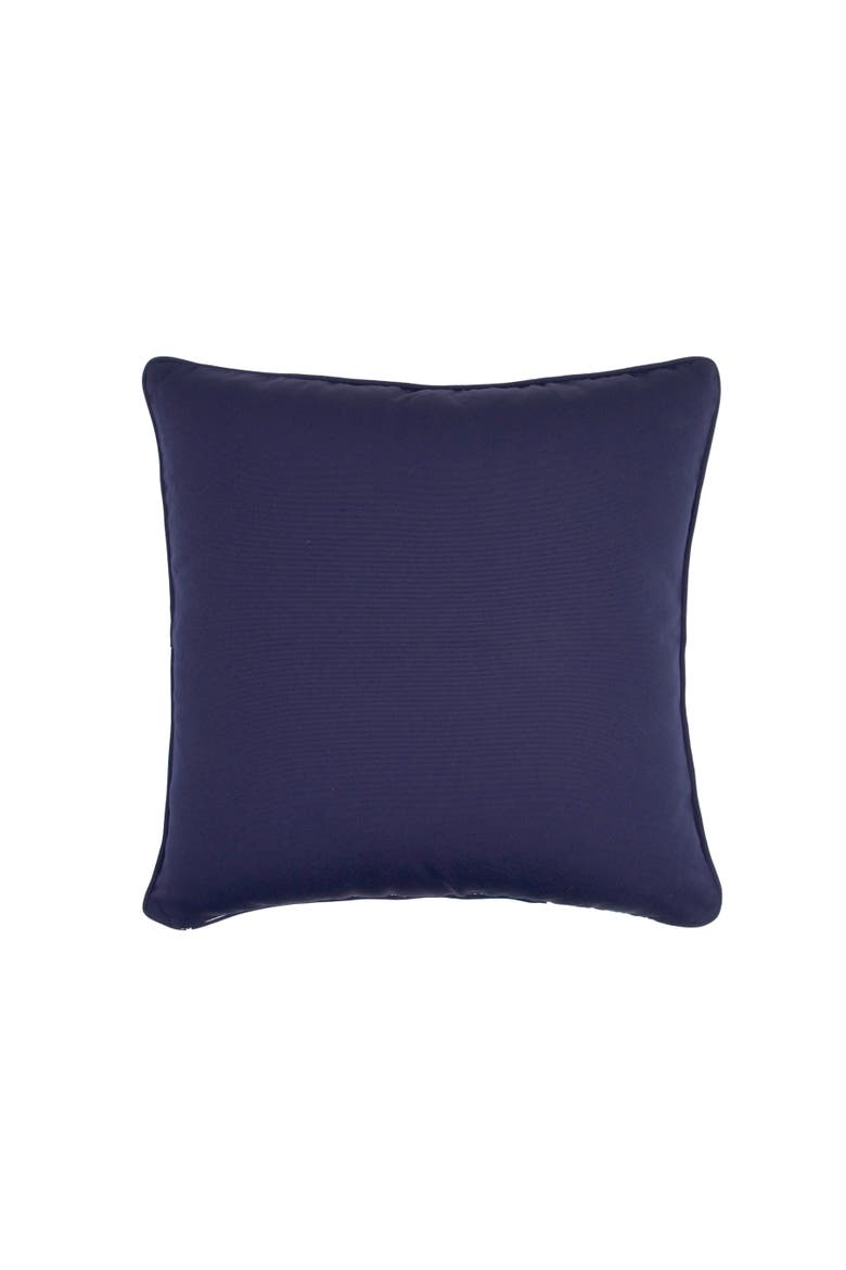 Lakeside Chevron Sail Outdoor Accent Throw Pillow  20" x 20", Alternate, color, Blue