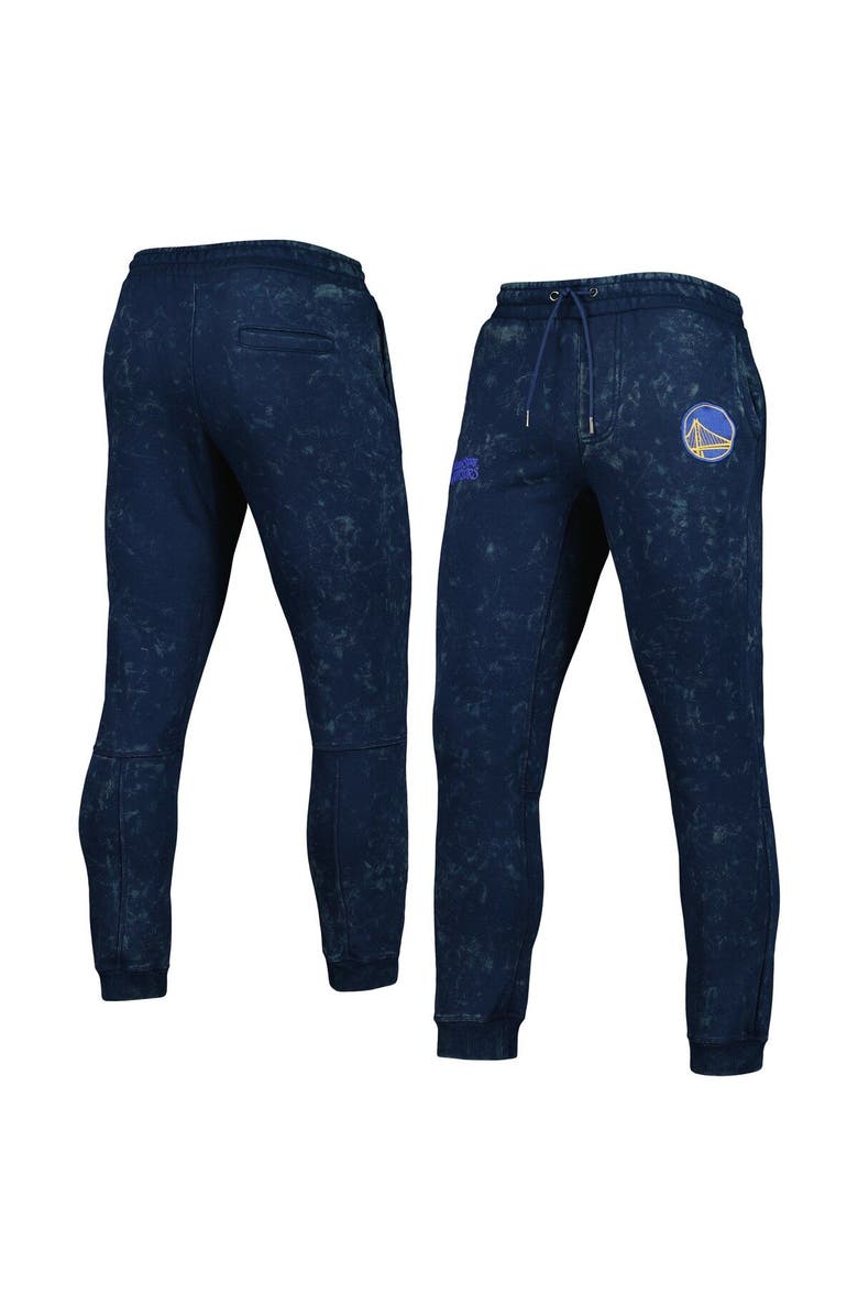THE WILD COLLECTIVE Unisex The Wild Collective Royal Golden State Warriors Acid Tonal Jogger Pants, Main, color, Royal