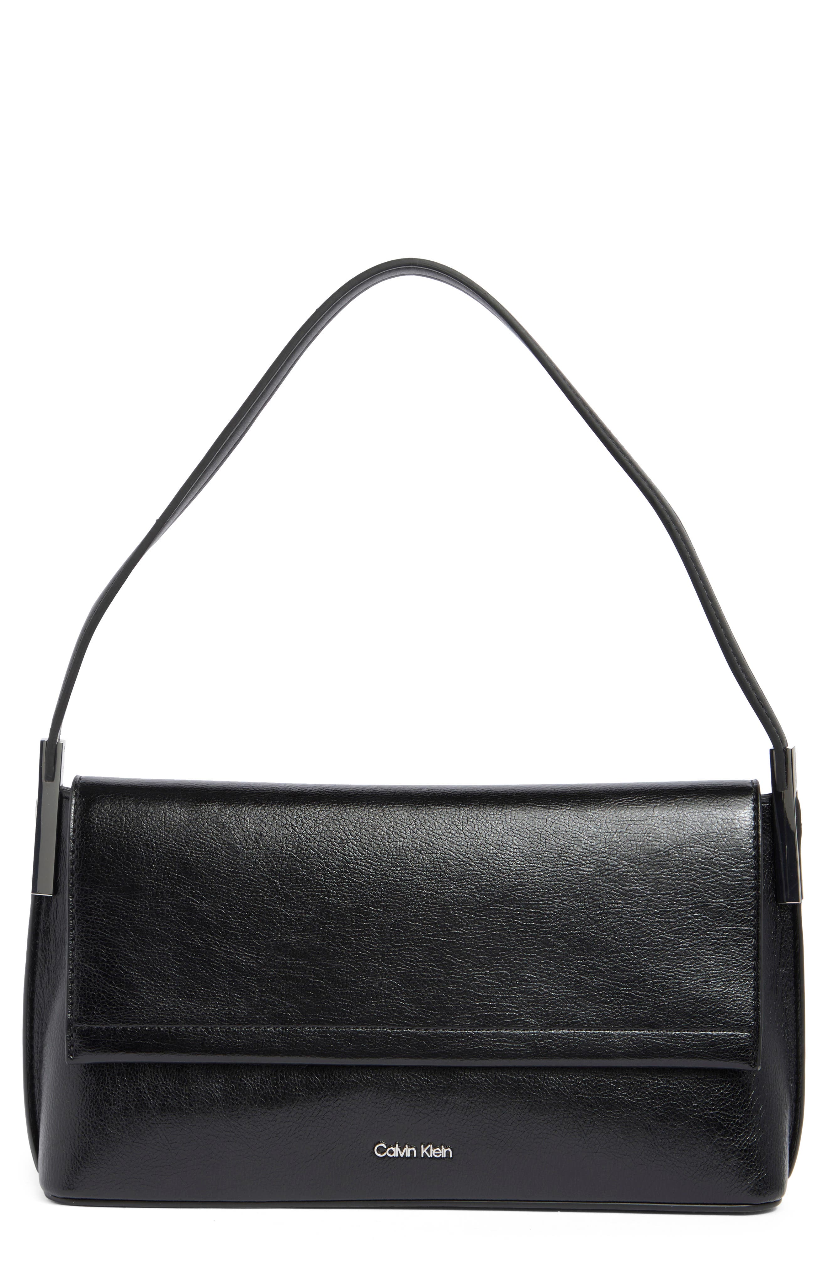 Calvin Klein Verne Flap Shoulder Bag, Main, color, 