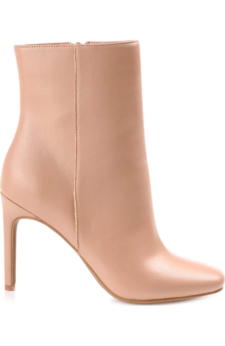 Journee Collection Silvy Stiletto Ankle Bootie, Alternate, color, Tan
