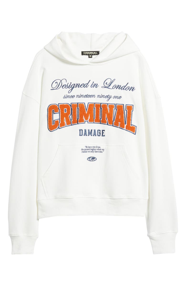 CRIMINAL DAMAGE Two Lives Hoodie, Alternate, color, 