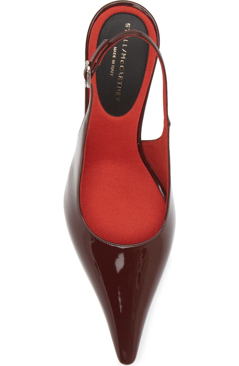 Stella McCartney Elsa Pointed Toe Slingback Pump, Alternate, color,