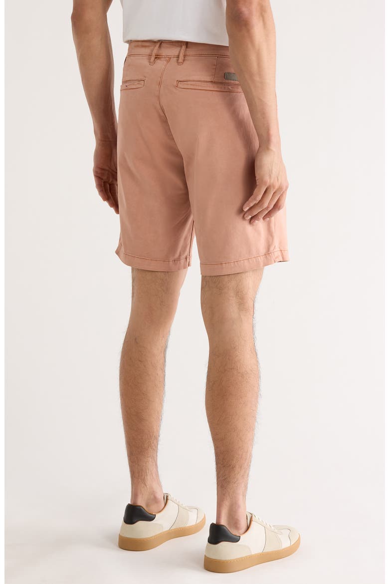 Wanderer 8.5-Inch Stretch Cotton Chino Shorts, Alternate, color, SULFUR FADED SALMON