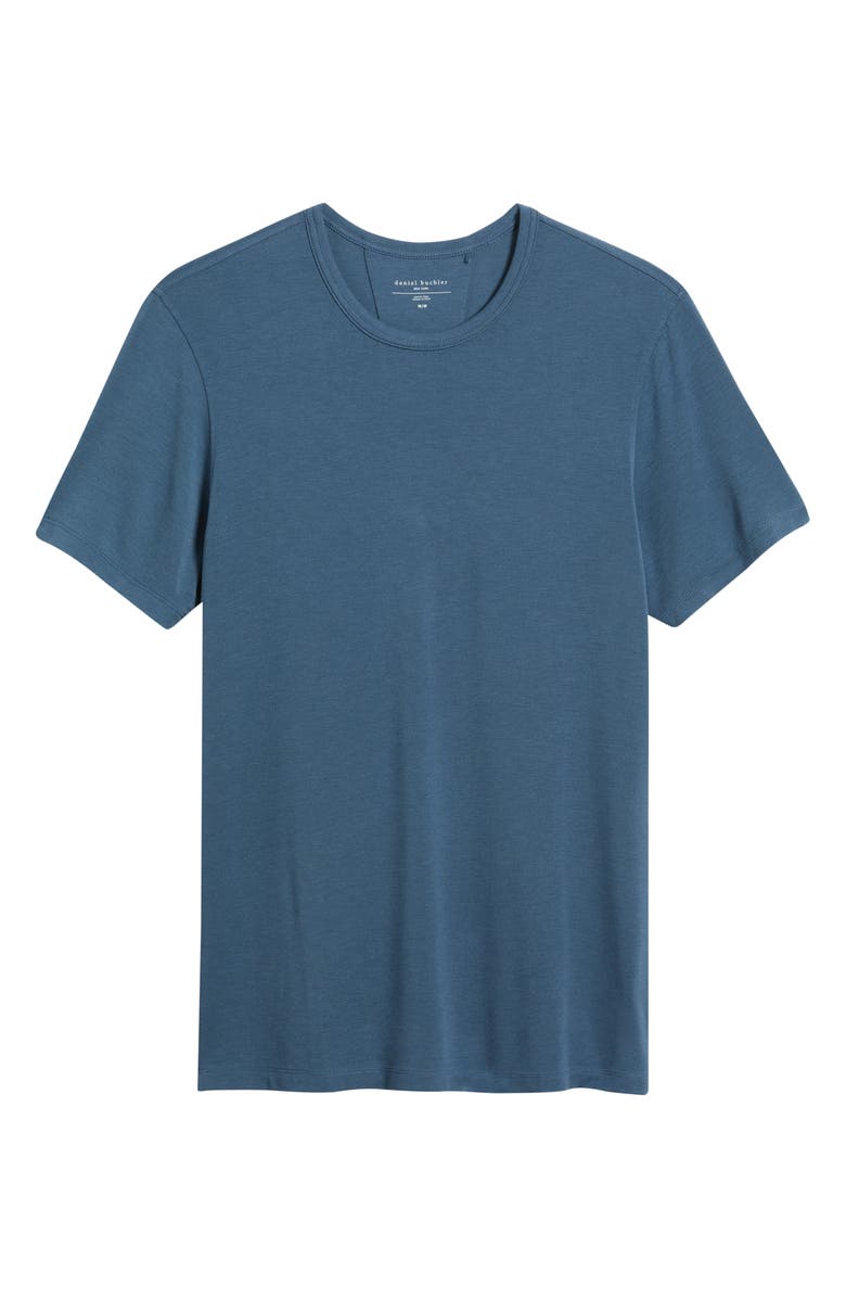 Daniel Buchler Modal Blend Pajama T-Shirt, Alternate, color, Easy Navy