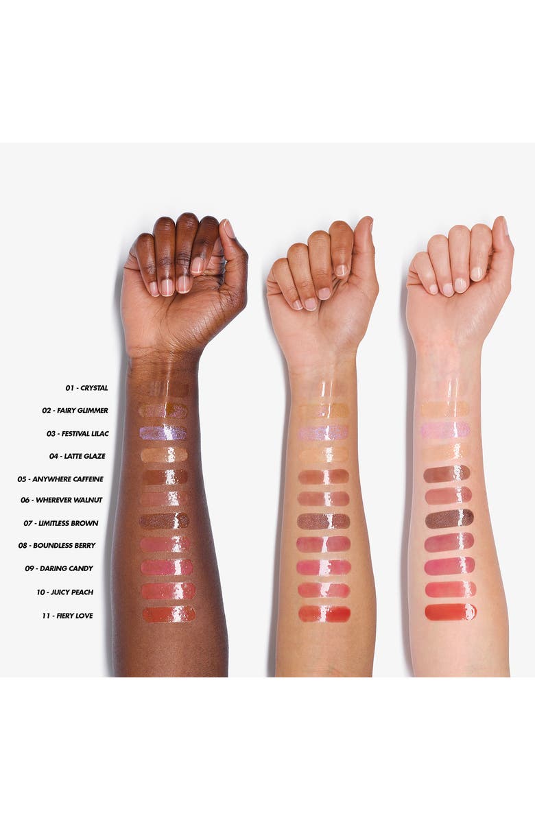 Make Up For Ever Super Boost Lip Gloss, Alternate, color, 01 - Crystal