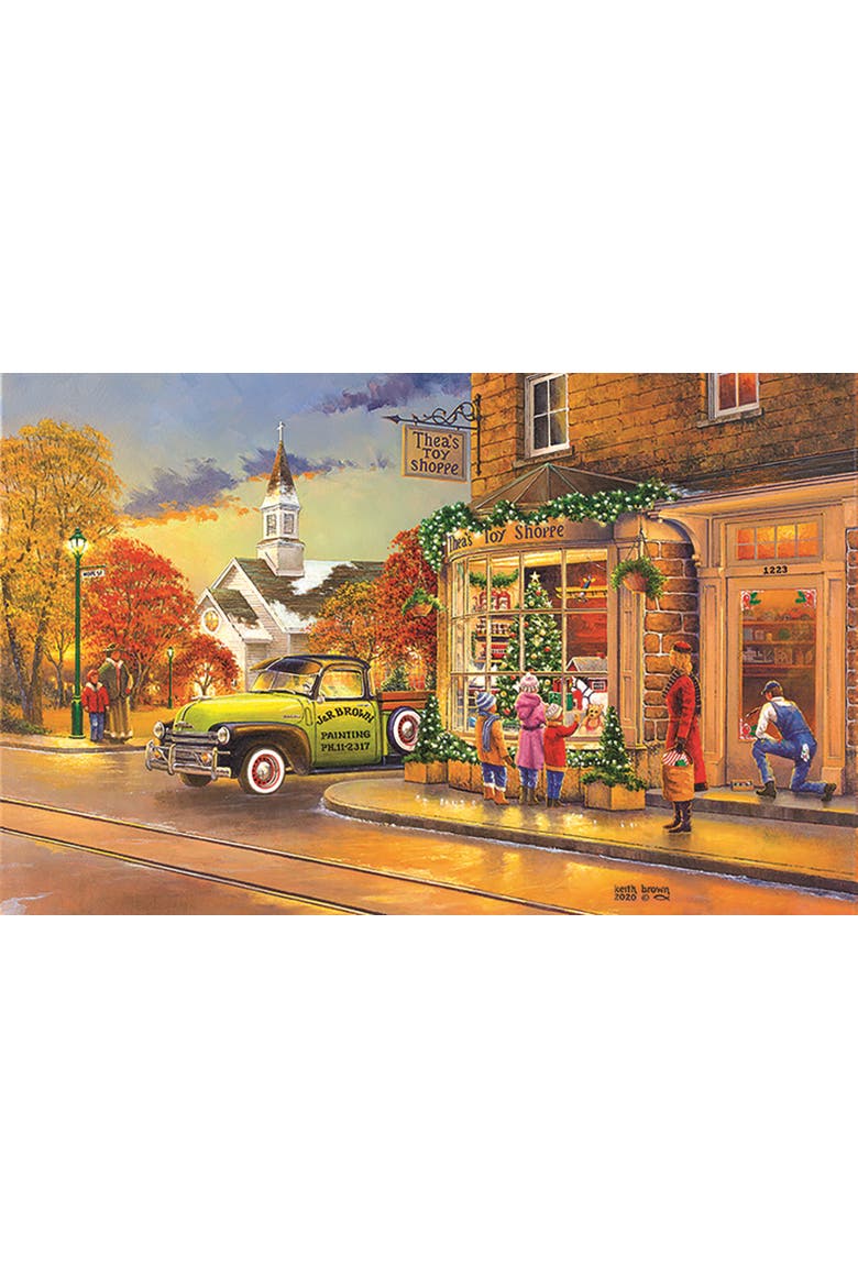 Thea's Toy Shoppe 1000 piece Jigsaw Puzzle for Adults, Alternate, color, Multicolor