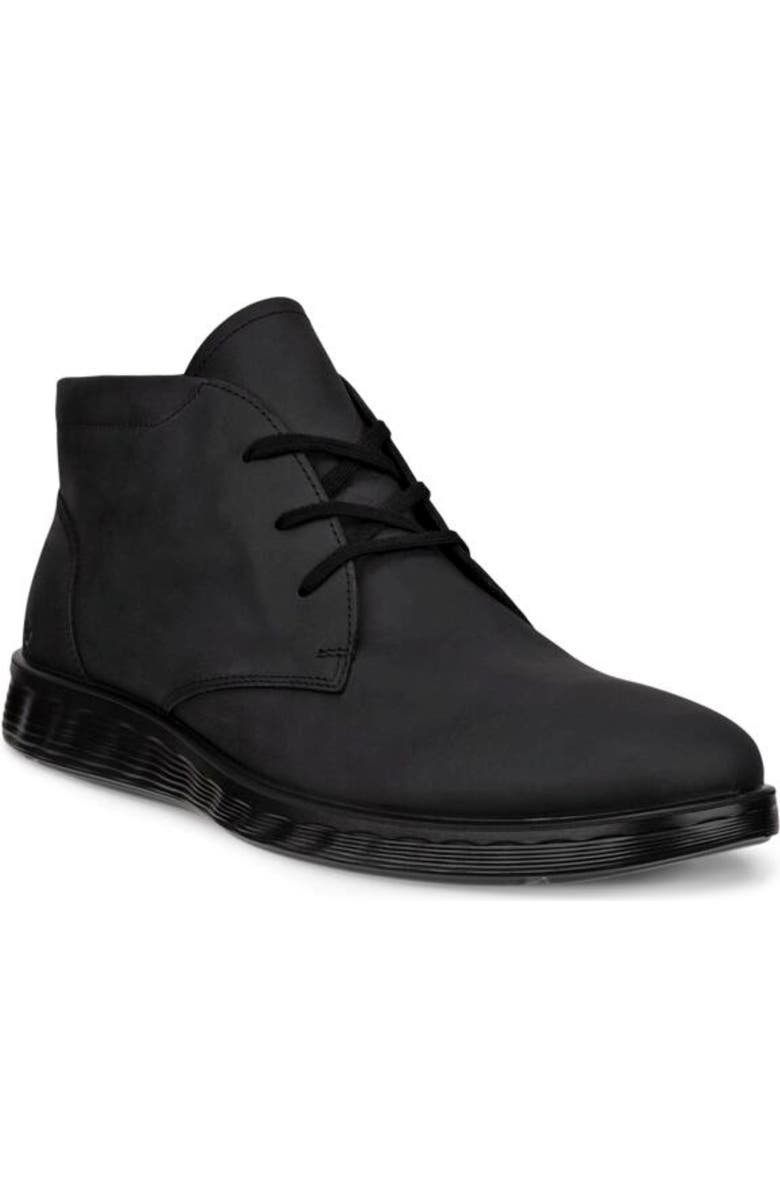 ECCO Lite Hybrid Chukka Boot, Main, color, Black