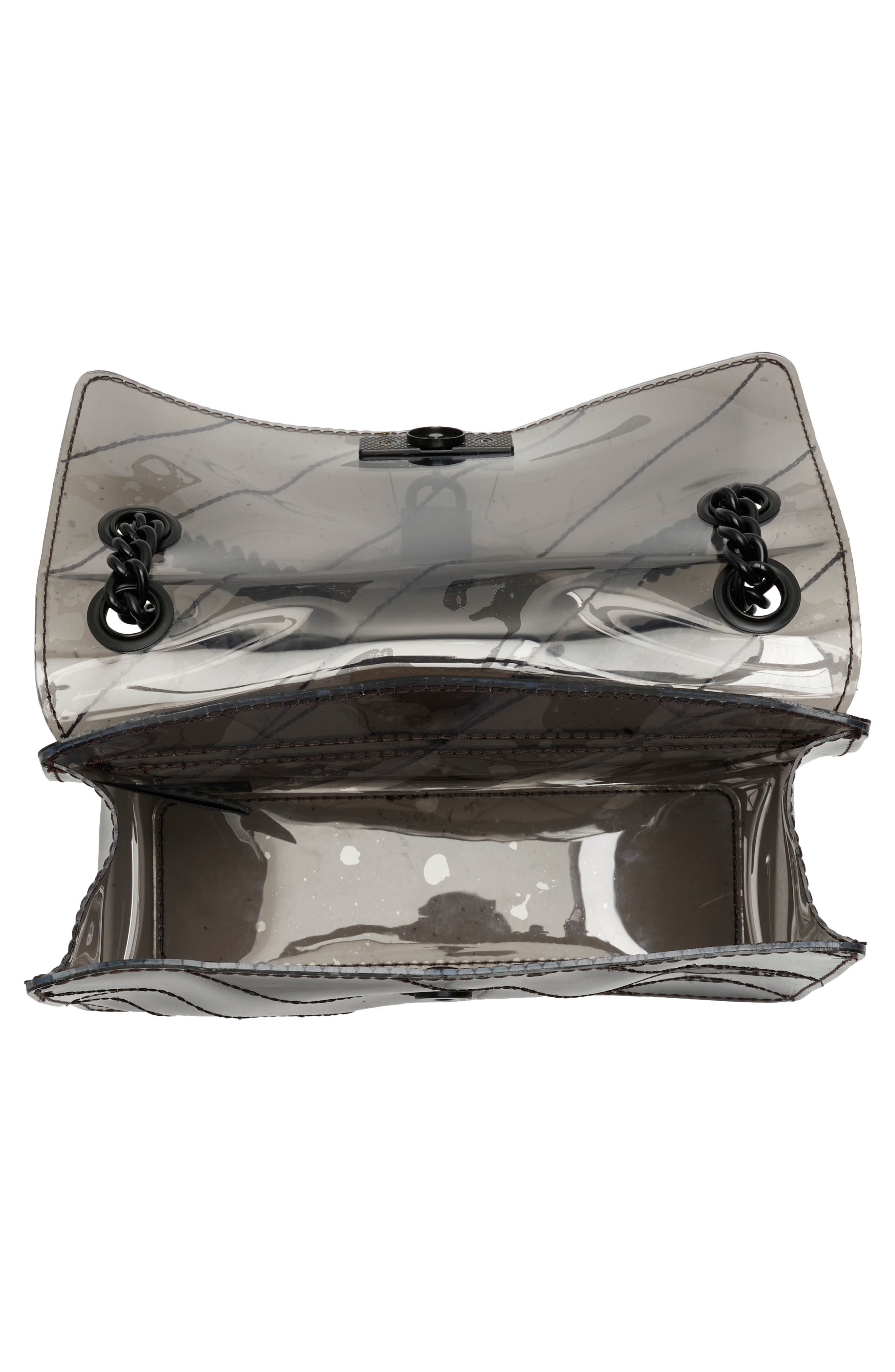 Kurt Geiger London Mini Brixton Vinyl Crossbody Bag, Alternate, color, Black