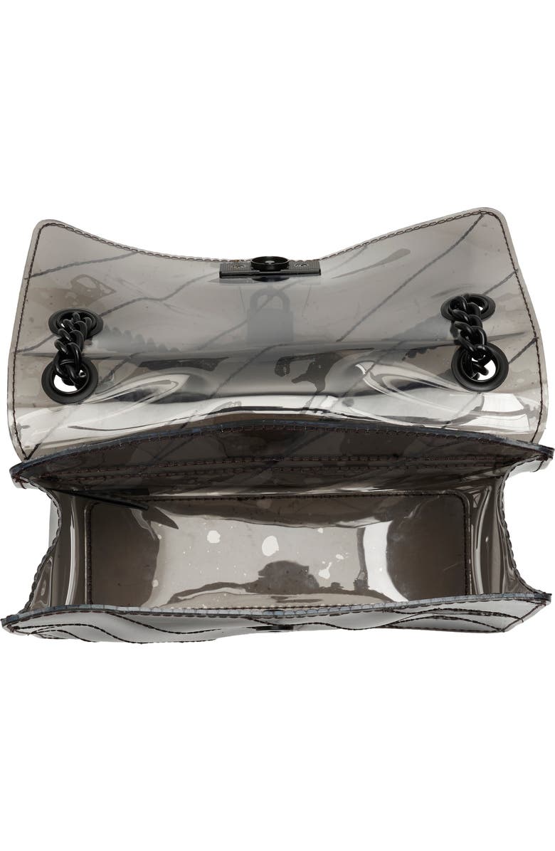 Kurt Geiger London Mini Brixton Vinyl Crossbody Bag, Alternate, color, Black