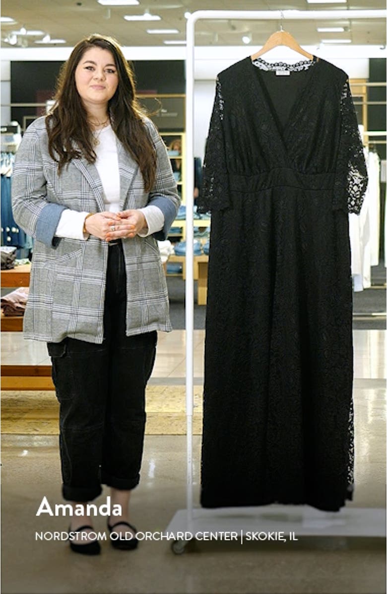 Maria Lace Evening Gown, sales video thumbnail