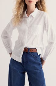 Seasalt Cornwall Isla Organic Cotton Button-Up Shirt