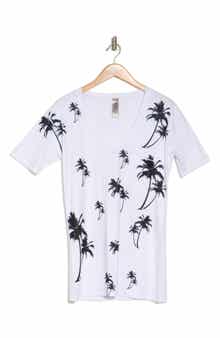 Deep V-Neck Boyfriend Tee