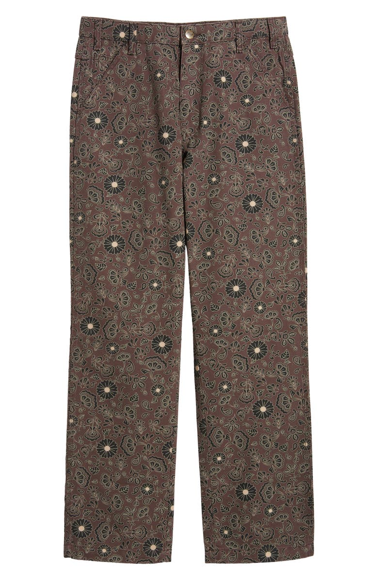 Dickies Ellis Floral Duck Canvas Pants, Alternate, color, 