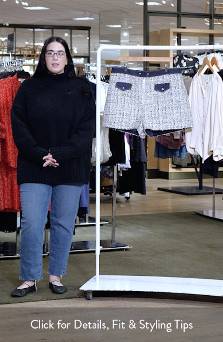 Anya Zoe Bouclé Shorts, sales video thumbnail