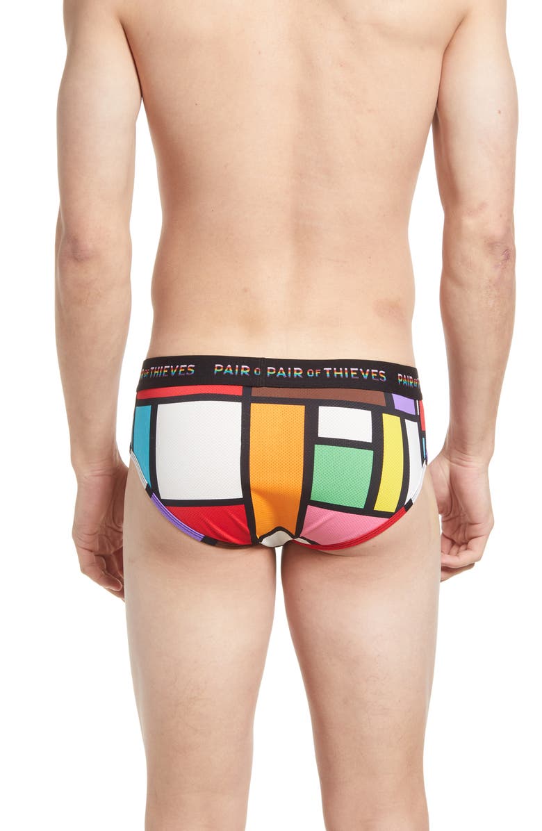Pair of Thieves Pride SuperFit Briefs, Alternate, color, 