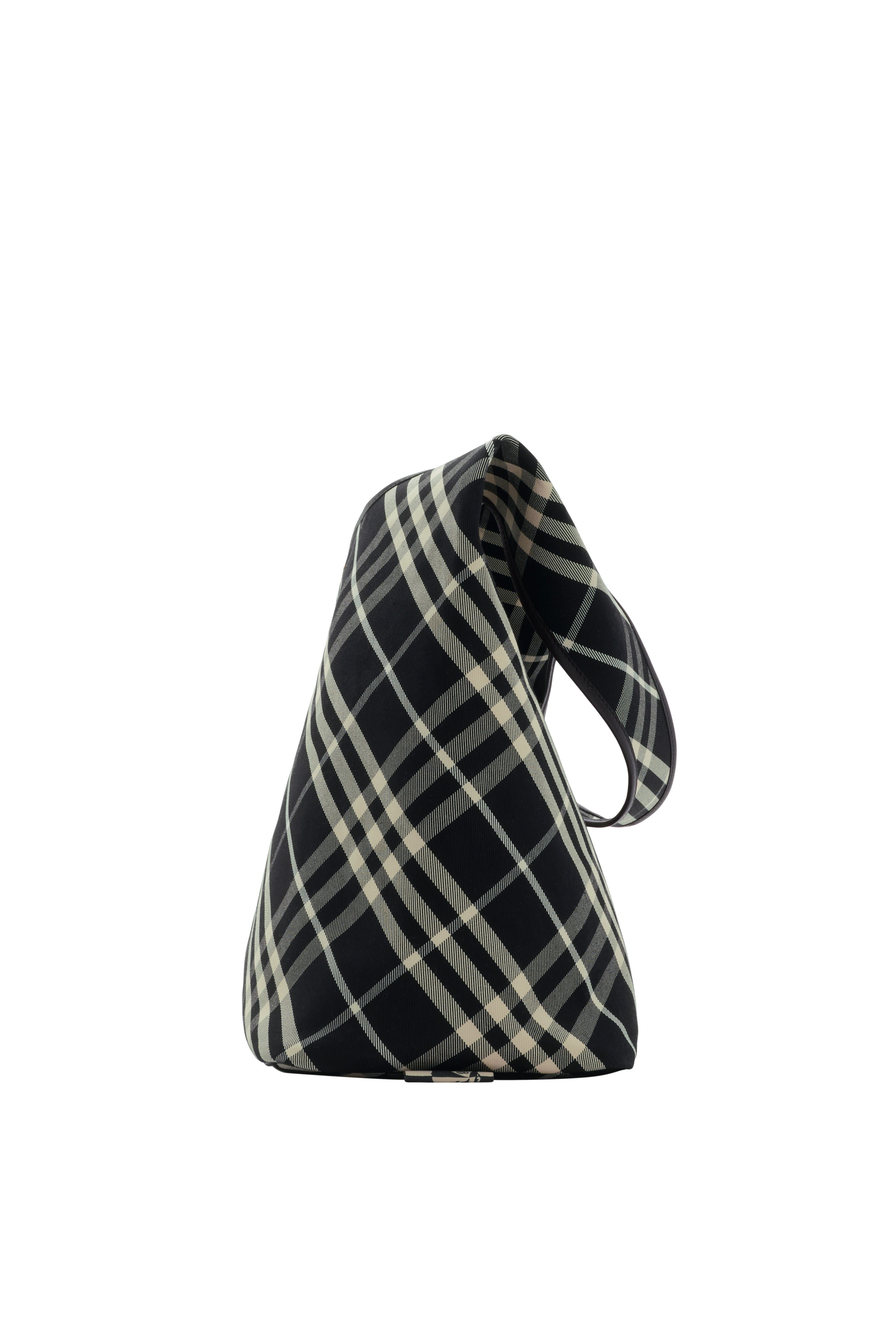 Burberry Large Check Shoulder Bag, Alternate, color, 