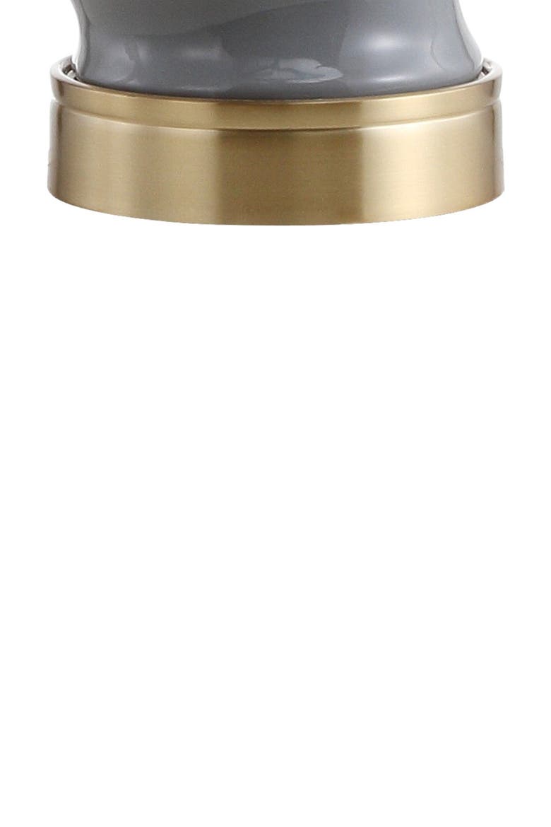 Taipei 28" Ceramic LED Table Lamp, Alternate, color, Dark Gray
