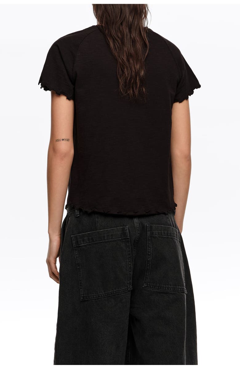 Bimba y Lola Fitted Raglan Sleeve T-Shirt, Alternate, color, 