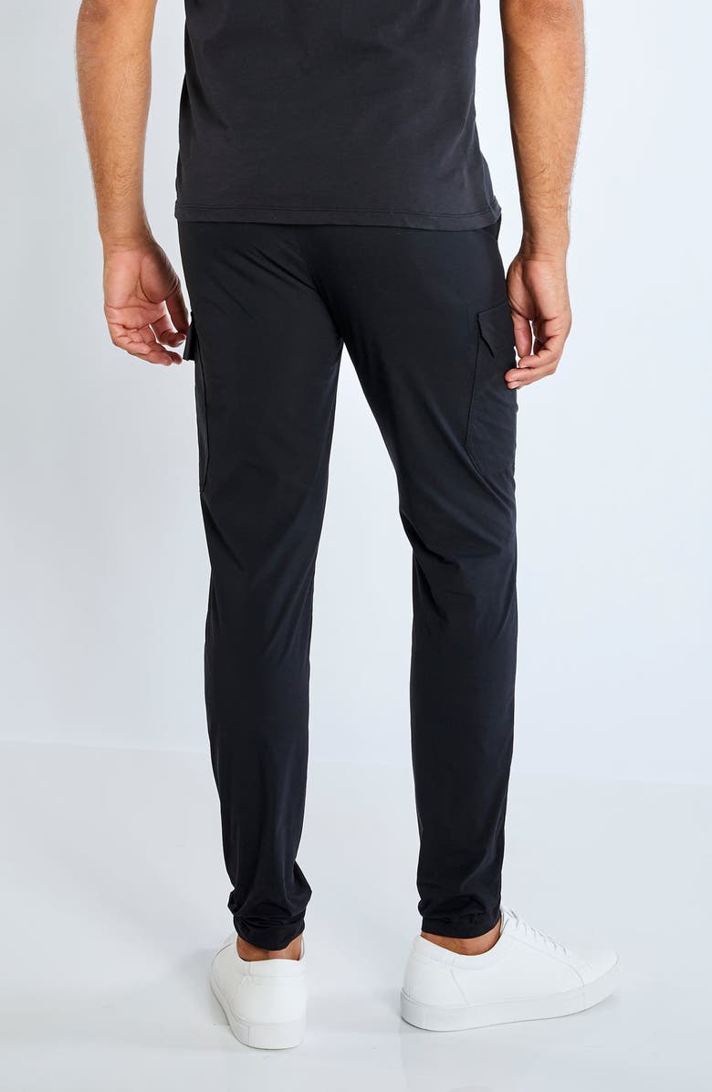Anatomie Alessandro Cargo Pant, Alternate, color, Black