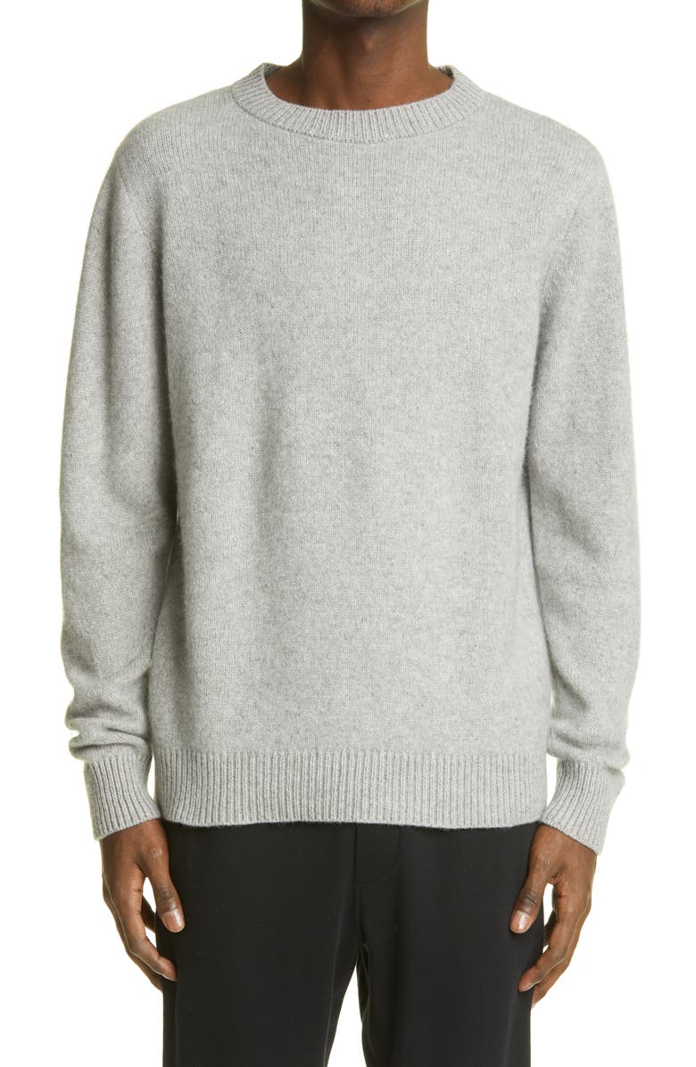 The Elder Statesman Cashmere Crewneck Sweater, Main, color,
