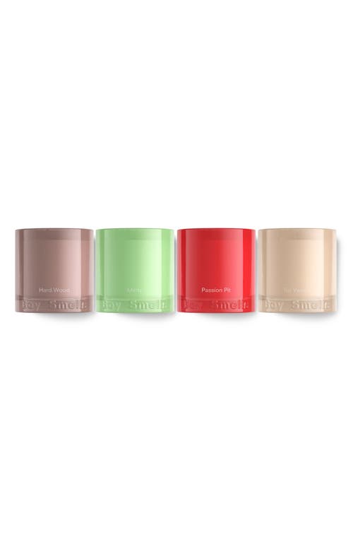 Boy Smells Essentials 4-piece Votive Gift Set $120 Value In Multi
