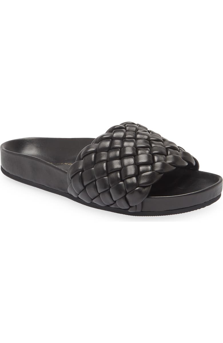 Loeffler Randall Sonnie Woven Slide Sandal, Main, color,