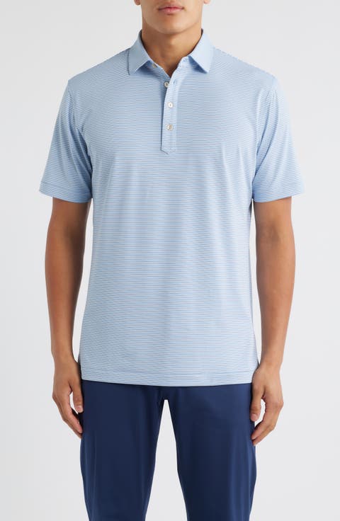 Lawson Stripe Performance Jersey Polo