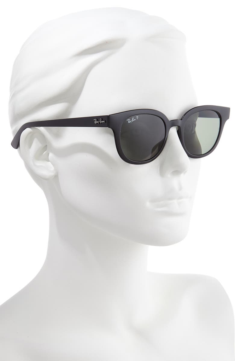 Ray-Ban 50mm Polarized Cat Eye Sunglasses, Alternate, color, 