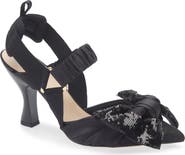 Fendi Colibri Bow Slingback Pump