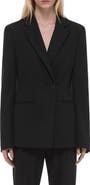 Helmut Lang Cutaway Wool Blazer