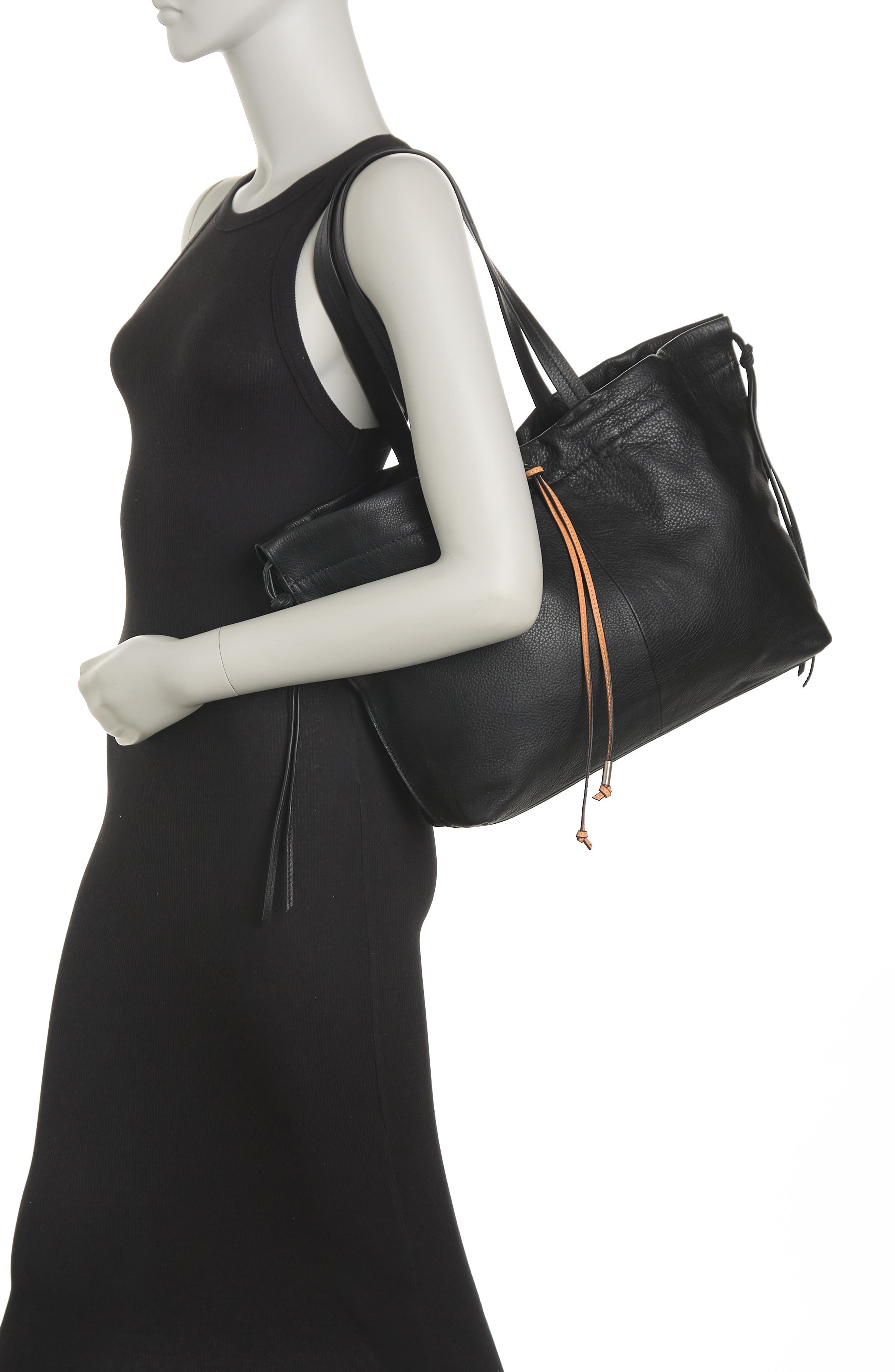 Lucky Brand Aeyn Large Leather Tote, Alternate, color, 