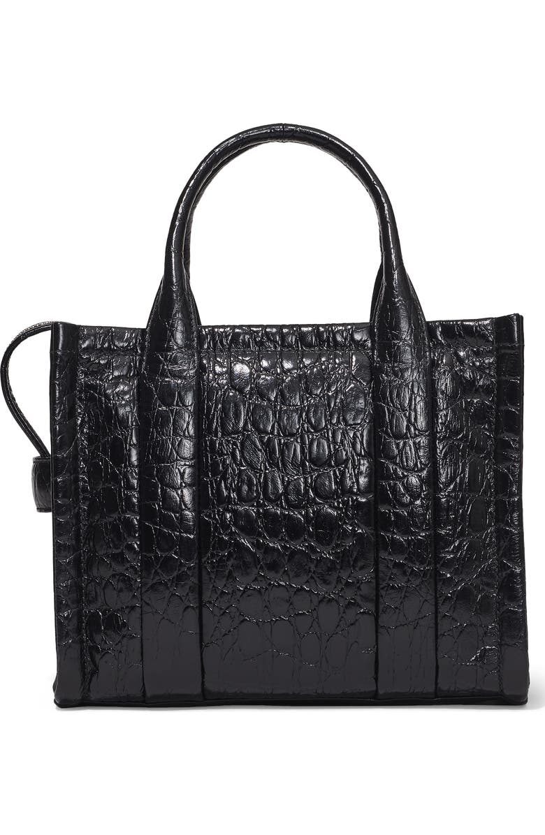 Marc Jacobs The Mini Croc Embossed Leather Tote, Alternate, color,