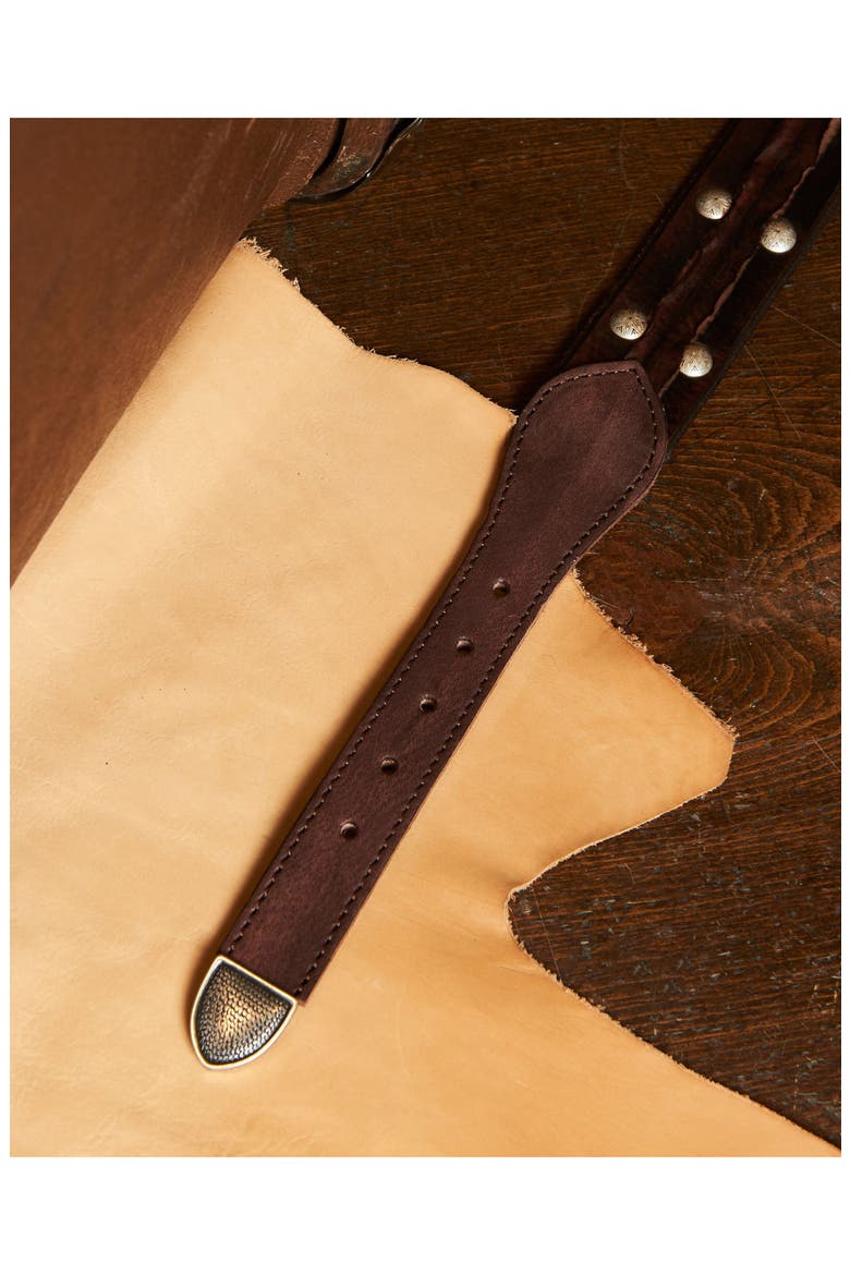 Venice Calf Leather Belt, Alternate, color, CUOIO