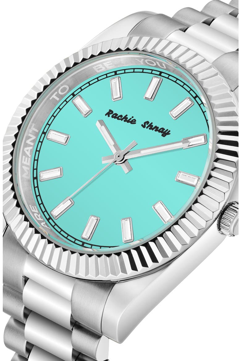 A Night in Malibu Bracelet Watch, 36mm, Alternate, color, PALOMA BLUE