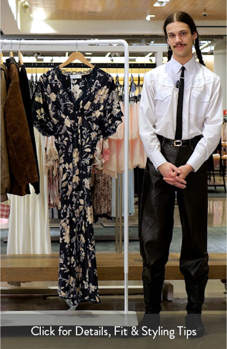 Laurent Floral Dress, sales video thumbnail