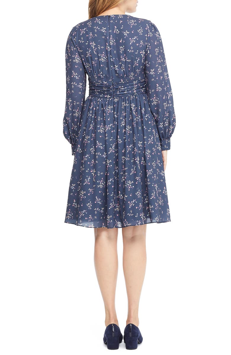 Gal Meets Glam Collection Kelsey Crepe Dress, Alternate, color,