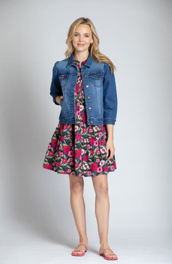 Puff Sleeve Denim Jacket