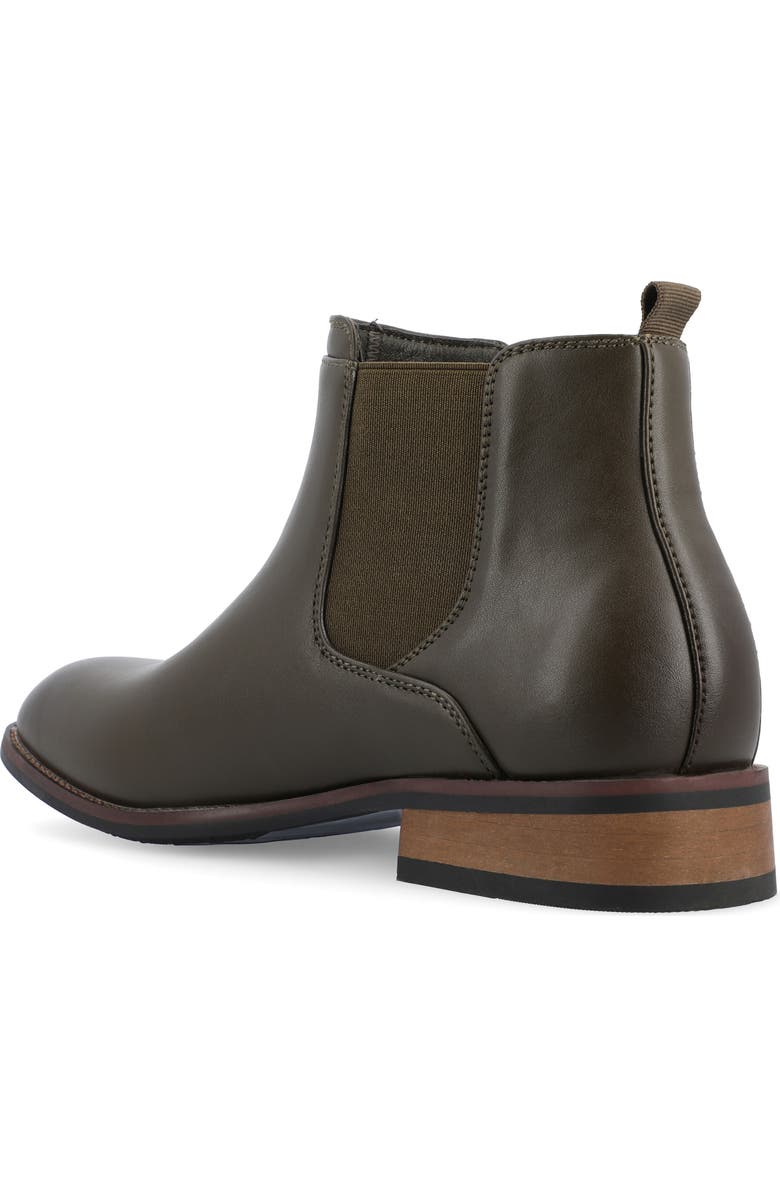 VANCE CO Landon Chelsea Boot - Wide Width, Alternate, color, Olive