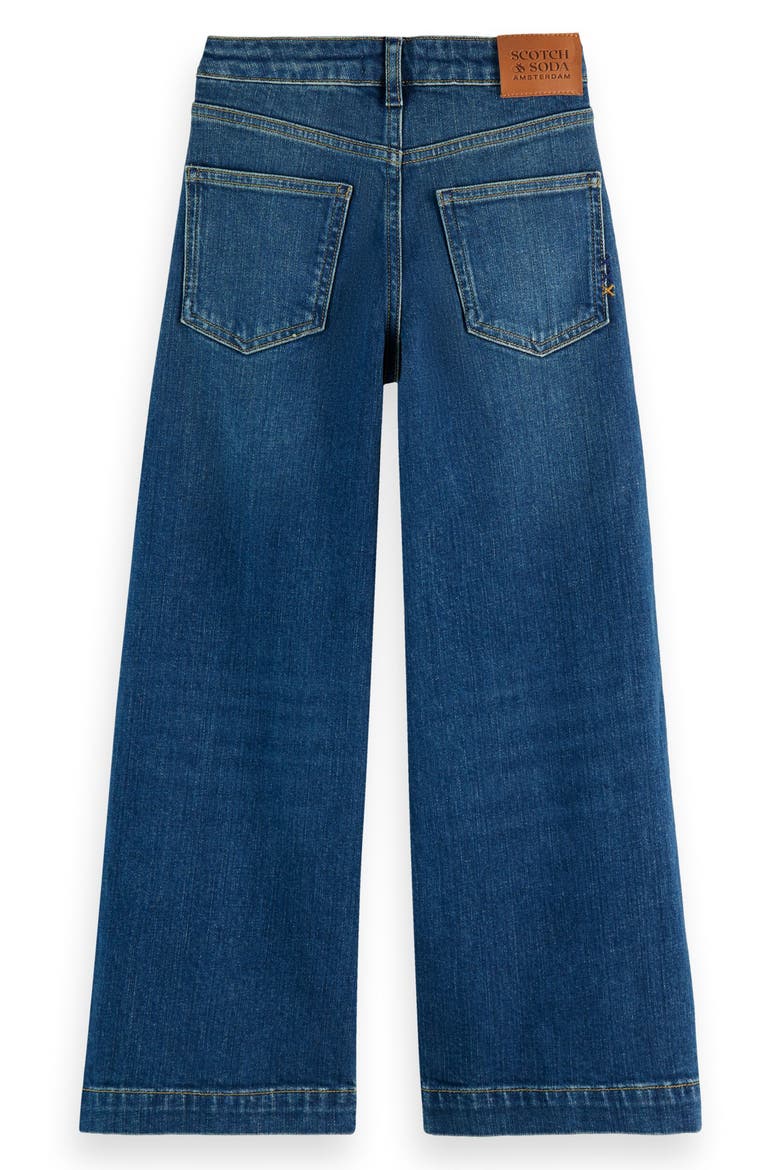 Kids' The Wave Wide Leg Jeans, Alternate, color, NAVY