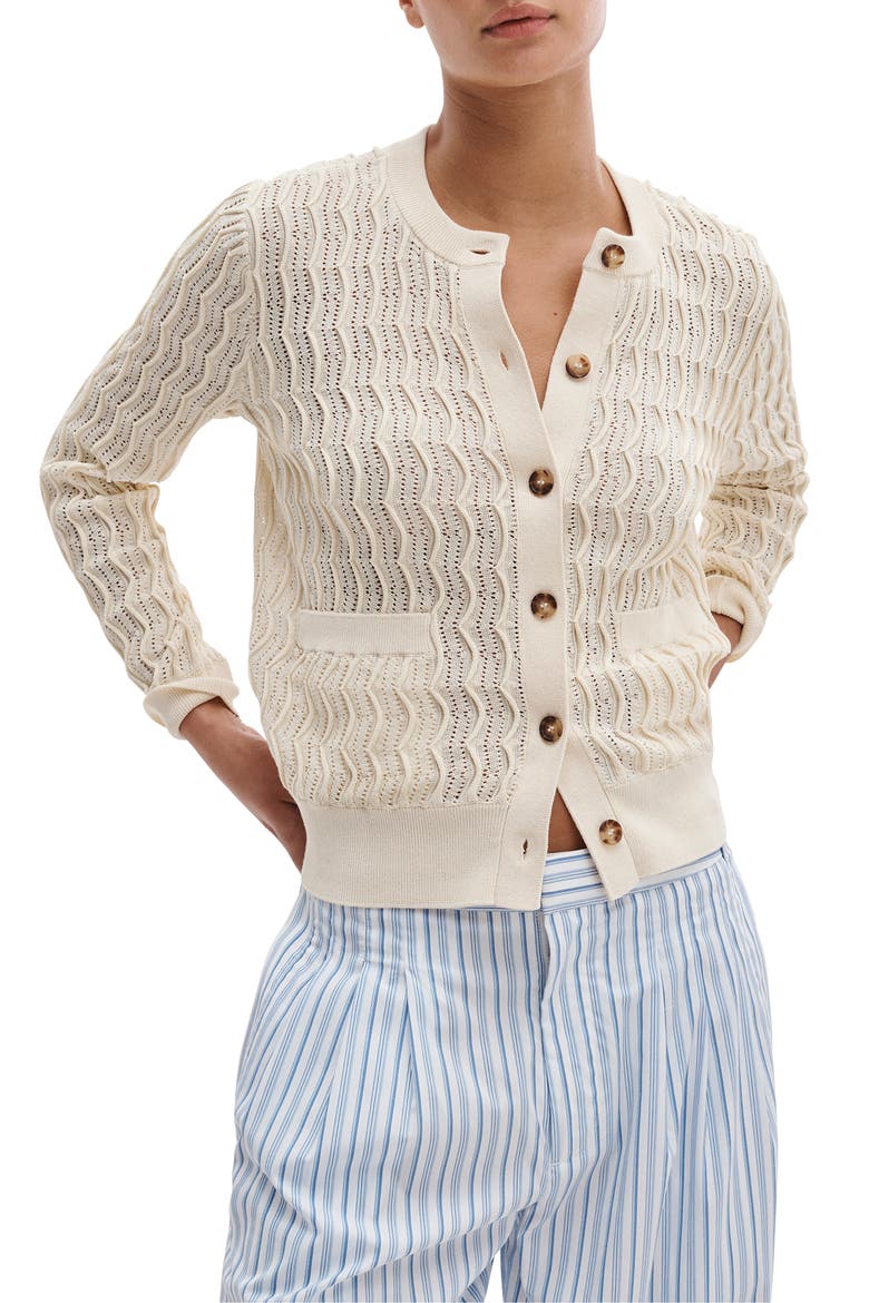 Leslie Knit Cardigan, Main, color, IVORY