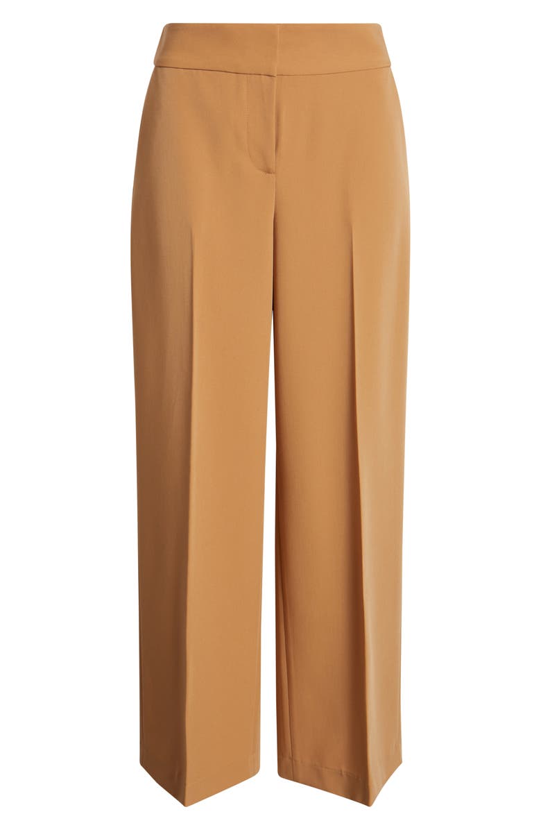Tahari ASL Wide Leg Pants, Alternate, color, Camel