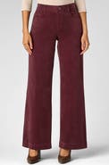 Wit & Wisdom Sam High Waist Wide Leg Corduroy Pants
