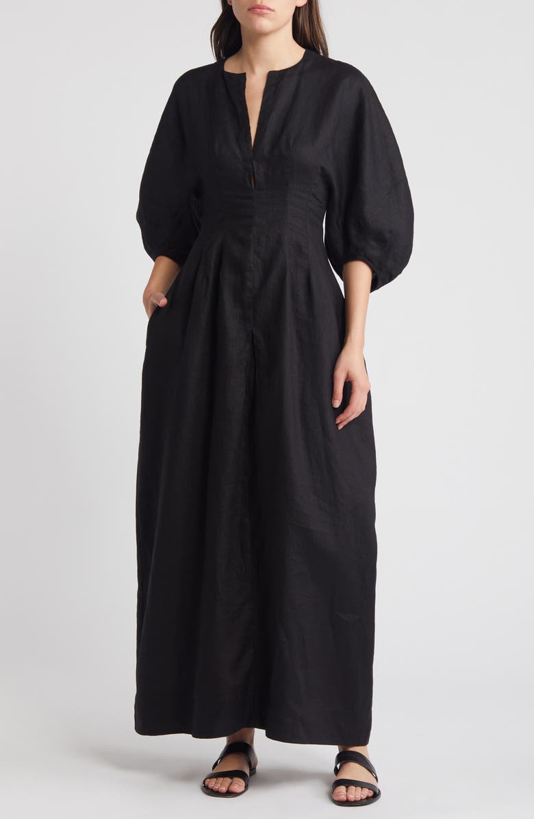 Faithfull the Brand Soleil Linen Maxi Dress | Nordstromrack