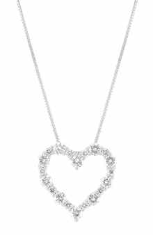 Frankie & Zoe Lab Grown Diamond Heart Pendant Necklace